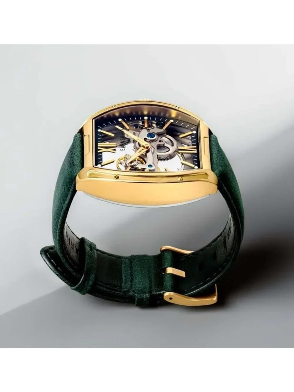 NWT Thomas Earnshaw Knightsbridge Green Dial Men's Watch